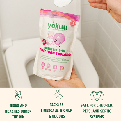 Toiletschuim- explosie